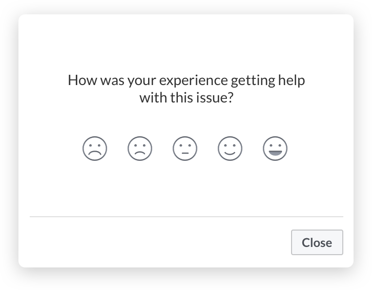 Facebook modal